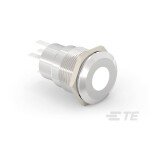 C & K Switches U811J85W3GE223 tlačítko 120 V, 28 V/DC 1 A 1x zap/(zap) červená (š x v) 15.24 mm x 12.70 mm 1 ks Bulk