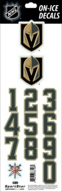 Sport Star Samolepky na helmu Vegas Golden Knights Decals