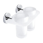 Nimco Unix chrom držák na kartáčky dvojitý UN X3-58DW-26 UN X3-58DW-26