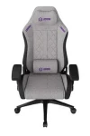 Lorgar CHA41 šedá / Herní židle / ergonomická / prošívaná látka odolná skvrnám (LRG-CHA41-GY)