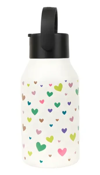 Runbott Mii Hearts Cream / Termoláhev / 350 ml / vakuová izolace / BPA free (972678RB)