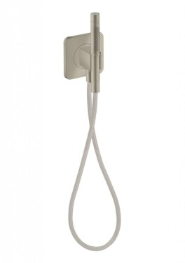 AXOR - Citterio C Set sprchové hlavice, kolínka a hadice, 2 proudy, kartáčovaný nikl 49626820