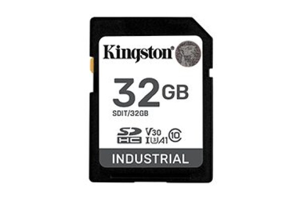 Kingston Industrial pSLC SDHC 32GB / UHS-I V30 / U3 / A1 / Class 10 / Odolná (SDIT/32GB)