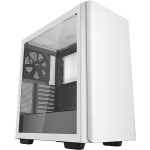 DEEPCOOL CK500 bílá / E-ATX / 2xUSB 3.0 + 1xUSB-C / 2x140 mm / bez zdroje / průhledná bočnice (R-CK500-WHNNE2-G-1)