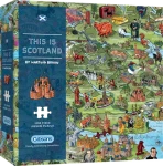 GIBSONS Puzzle Toto je Skotsko