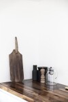 Audo Copenhagen Mlýnek na sůl a pepř Bottle Ash/Carbon Beech – set 2 ks, šedá barva, černá barva, dřevo, plast