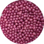 Cukrovo-rýžové perly tmavě růžové 7mm 80g - I LOVE CAKES