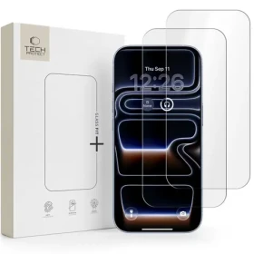 Tech-Protect Glass Fit+ / Ochranné sklo / Apple iPhone 16 Pro Max/17 Pro Max / 2 ks / čiré