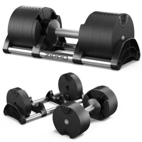 ZIPRO činky s nastavitelnou zátěží KULATÉ 40 kg (13177620)