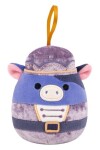Squishmallows Vánoční ozdoba Kráva louskáček - Ingred 10 cm