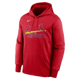 Nike Pánská mikina St. Louis Cardinals MLB Wordmark Therma Dri-FIT Hoodie Velikost: S