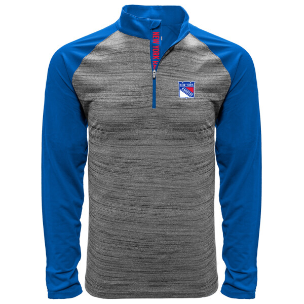 Levelwear Pánská Mikina New York Rangers Vandal Quarter Zip Midlayer Velikost: S