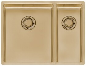 Nerezový dřez Reginox New York 34x40+18x40, R39229, Gold / zlatý R39229