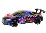Mamido RC sportovní auto na dálkové ovládání 1:10 25 km/h se světly černé