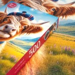 Puzzle Cherry Pazzi 500 dílků - V dobré náladě (In a Good MoooD)