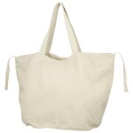 Trendy textilní dámská kabelka na rameno Bellinda, béžová