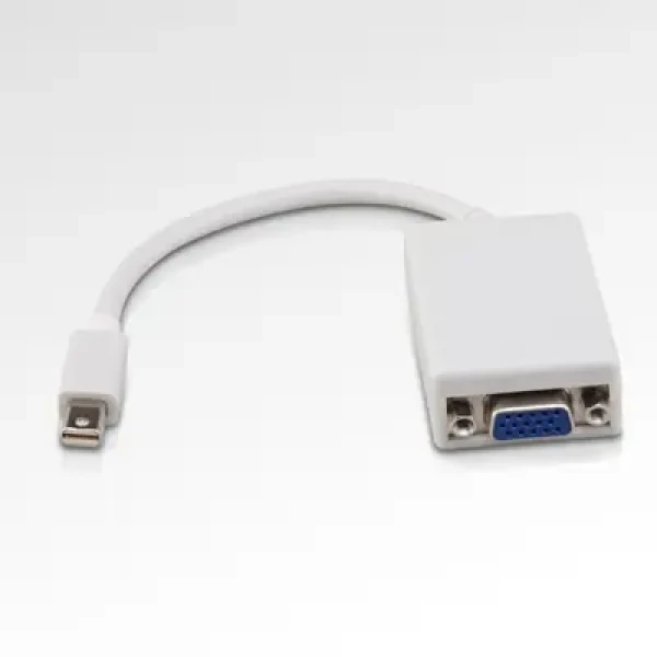 MicroConnect Adaptér Mini DP - VGA M-F / 15cm / bílá (MDPVGA)