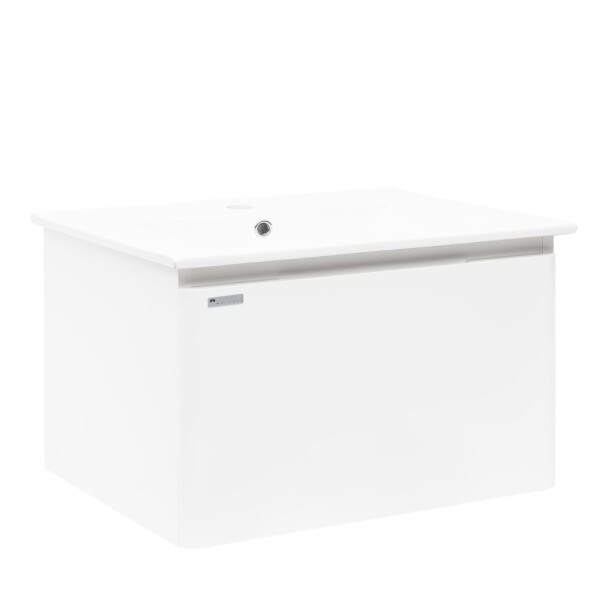 Koupelnová skříňka s umyvadlem Naturel Ancona 80x45x46 cm bílá ANCONA280DVB ANCONA280DVB