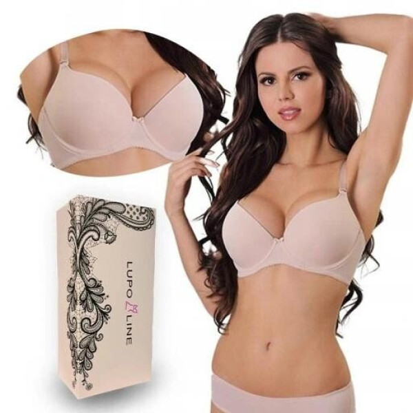 Dámská push-up podprsenka 139 béžová - Lupoline 85C