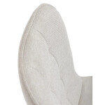 Jídelní židle, béžová, látka, HC-462 BG2