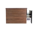 Koupelnová skříňka s krycí deskou Naturel Monza 99x30x45 cm ořech mat MONZA100BN MONZA100BN