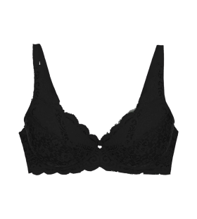 Dámská podprsenka Amourette W - BLACK - černá 0004 - TRIUMPH BLACK 85H