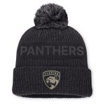 Fanatics Pánská zimní čepice Florida Panthers NHL Road Phantom Cuffed Knit with Pom