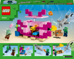 LEGO® Minecraft® axolotlů