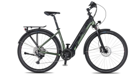 4EVER COMFORT ELITE 720, pneu 28", rám 16" (S), model 2025, barva snake green/black - ZDARMA dopravné, odborná montáž, seřízení, pojištění a dárkový poukaz na nákup příslušenství! (Záruka nejlepší ceny! Nakupujte u autorizovaného prodejce!)