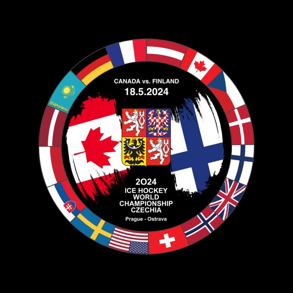 Puk Ice Hockey World Championship Czechia MS 2024 Dueling 18.5.2024 Canada vs. Finland