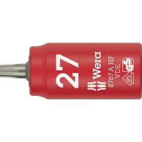 Wera 8767 A VDE HF 05005924001 TORX vložka pro nástrčný klíč funkce zadržení 1/4 T 27 1/4