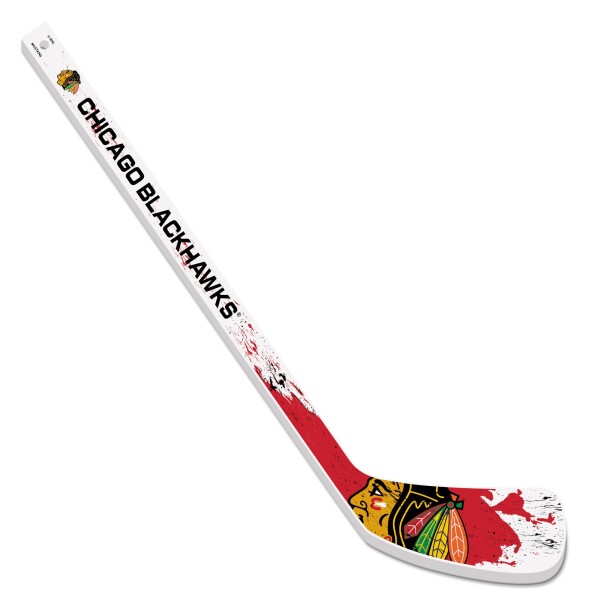 Mustang Minihokejka Chicago Blackhawks NHL Splatter