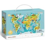 Dodo Puzzle s hledáním obrázků - Svět zvířat 80 dílků - TM Toys