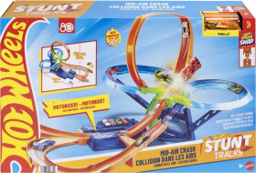 Hot Wheels stunt tracks srážka ve vzduchu dráha - Mattel Hot Wheels