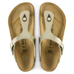 Dámské žabky Birkenstock Gizeh Birko-Flor Gold narrow (1016109) dámské 36