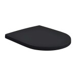 VILLEROY & BOCH - Subway 3.0 WC sedátko, SoftClosing, QuickRelease, Pure Black 8M42S1R7