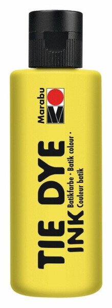 Batikovací barva 80ml - žlutá 019