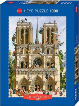 HEYE Puzzle Cartoon Classics: Ať žije Notre Dame