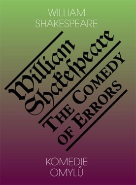 Komedie Comedy of Errors William Shakespeare,