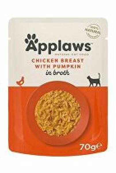 Applaws Cat kapsa Adult Broth kuřecí prsa s dýní 70g