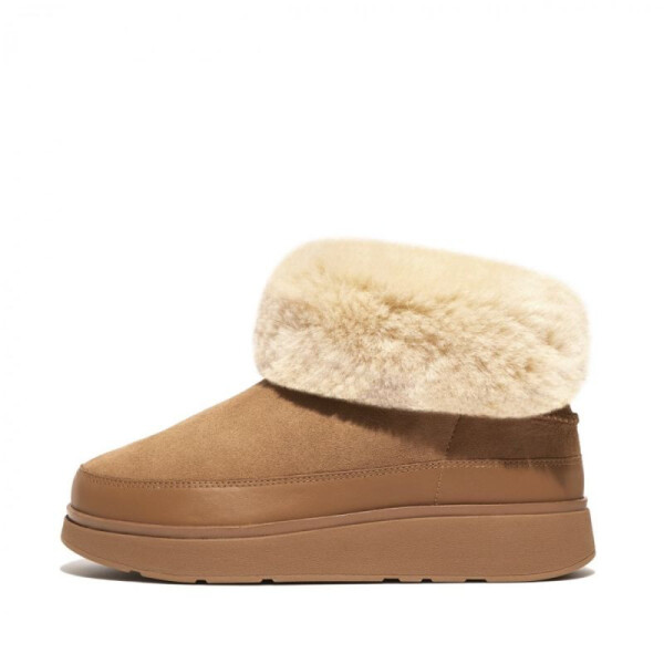 FitFlop GEN-FF Mini Double-Faced Shearling Boots GS6-A69