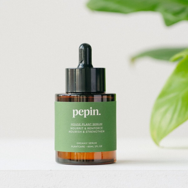 PEPIN Vyživující sérum pro pokojové rostliny Houseplant 60 ml, zelená barva, sklo