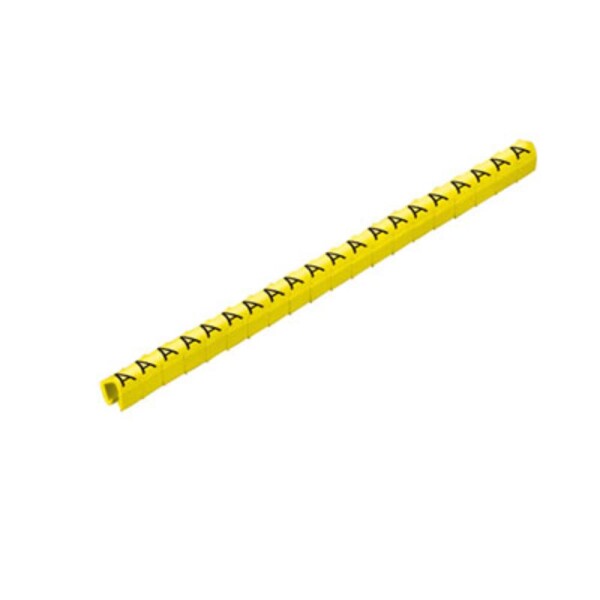 Weidmüller CLI O 10-3 GE/SW N MP označovací klip na kabely Otisk (Kabelový značkovač) N Rozsah vnějšího průměru 2 do 3 mm 0648001663