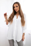 Dámská mušelínová košile 65622 bílá - Kesi UNI