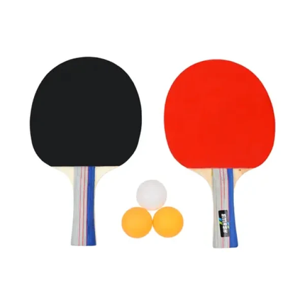 RULYT Pingpongový set 2ST-01 / 2x raketa / 3x míček / Houba 1,8 mm (PP-SET-2ST-01)