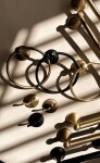 REA - Koupelnový věšák Brush Gold 332870 REA-06921