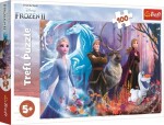 TREFL Puzzle Frozen Mrazivá magie 100 dílků