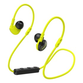 Hama špuntová sluchátka (In Ear) černá, žlutá sportovní