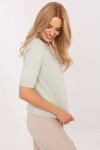 Svetr s krátkým rukávem model 216753 Factory Price S/M