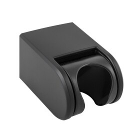 Nástěnný, otočný držák sprchy, černý AWD Interior 1792 AWD02221792